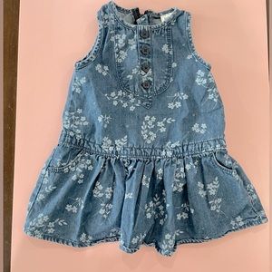 Girls denim dress
